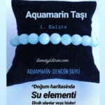 Aquamarin bileklik 1kalite