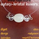 Ay Taşı Kristal Kuvars Kolye