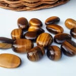 Kaplan Gözü Doğal Parça Taş 2 ADET
