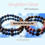 Sevgililer Günü Ruh Eşi Bilekliği 2 adet