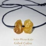 GÖBEK ÇAKRA KOLYE ( Solar plexus kolye )