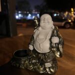 Sağlık Buddhası Heykel Mumluk